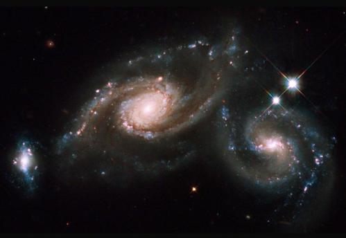 Cmulo galctico NGC 5679. Crdito: HST/NASA.