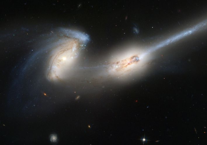El conjunto NGC 4676, los ratones.