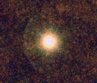 La estrella gigante IRC+10216. Crédito: ESA.