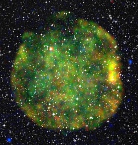 Remanentes de la supernova G272. ESA/XMM.