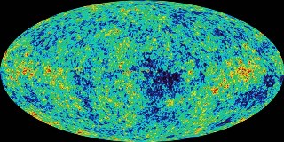 Un mapa de la primera luz del Universo, abarcando todo el cielo. Crdito: NASA/WMAP