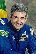 Marcos Pontes, astronauta brasilero. NASA.