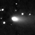 El cometa 73P/Schwassmann-Wachmann 3. Fotografía de: Ernesto Guido y Giovanni Sostero, 8 Marzo, 2006