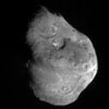Imágenes del cometa tomada por El Impactor cuando faltaban 5 minutos para el impacto