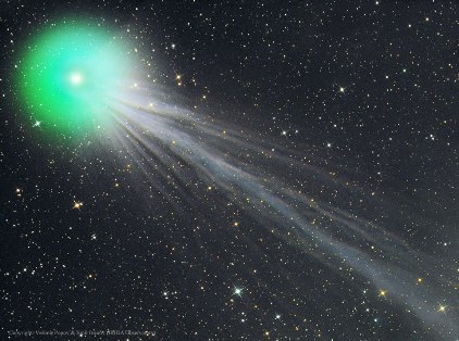 Cometa C/2014 Q2 Lovejoy. (Foto: Velimir Popov y Emil Ivanov, IRIDA Observatorio).