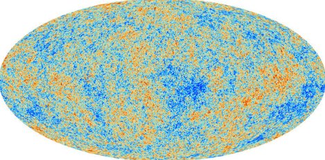 La imagen más detallada del Fondo Cósmico de Microondas tomada por el Planck. Crédito: ESA.