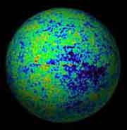 Fondo cósmico de microondas. Crédito: WMAP/NASA.