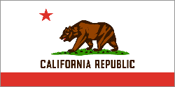 Bandera de California, EEUU.