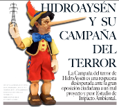 Campaña del terror. Campaña Patagonia Sin Represas.