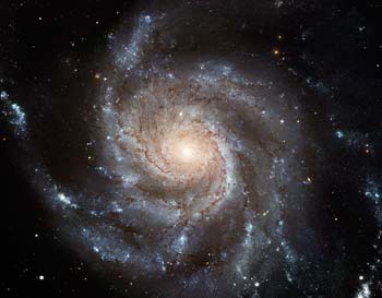 Galaxia espiral M 101. HST/NASA/ESA.