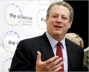 Al Gore promocionando su documental: 