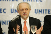 Premio Nobel mexicano Mario Molina. (Unitec)