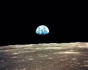 La Tierra vista desde la Luna. Apolo 8/ NASA.