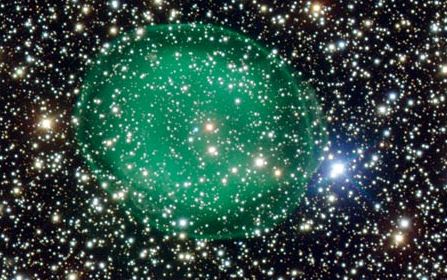 La nebulosa planetaria IC 1295. Realizada con el telescopio VLT de ESO en Chile. Crédito: ESO/VLT.