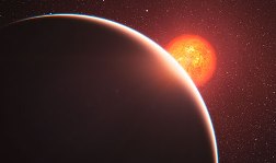 El exoplaneta GJ1214b.