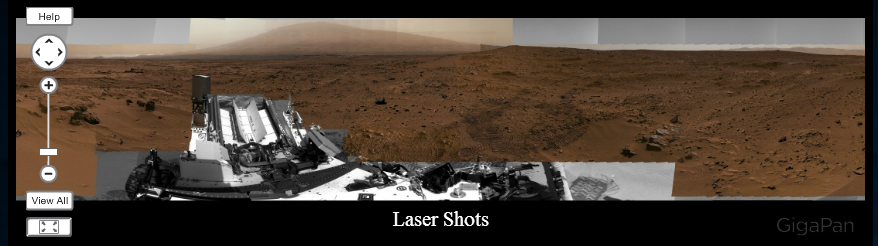 Panorama de Marte de Mil Millones de pixeles. Para agrandar haga click en la imagen.