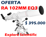 Telescopio Refractor Explore Sci. 102 Acromático Doblete