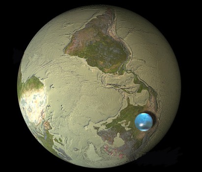 El agua de la Tierra. (Haga clik para agrandar). Crédito: USGS.